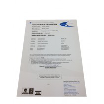 UKAS Thermometer or Probe Calibration Certificate